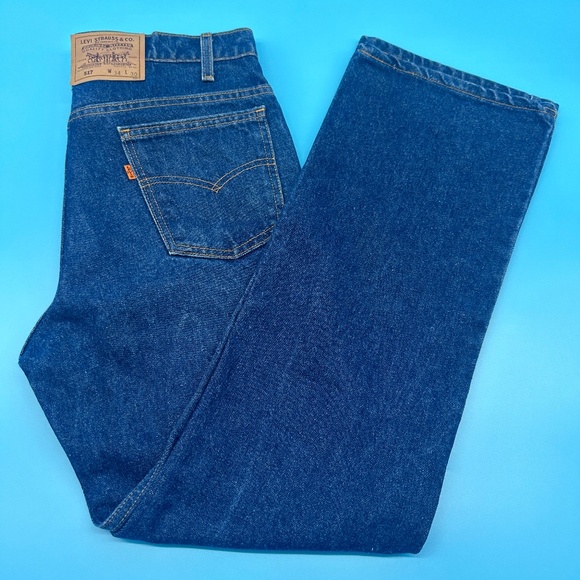 Levi's Other - Vintage Levis Men's 34x30 517 Orange Tab Denim Jeans‎ - USA Made